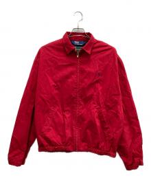 POLO RALPH LAUREN（ポロ・ラルフローレン）の古着「90’s スイングトップ」｜レッド