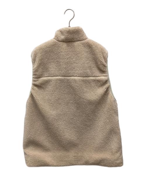 SLOBE IENA（スローブ イエナ）SLOBE IENA (スローブ イエナ) ボアスタンドベスト ベージュ サイズ:不明（実寸をご確認ください）の古着・服飾アイテム