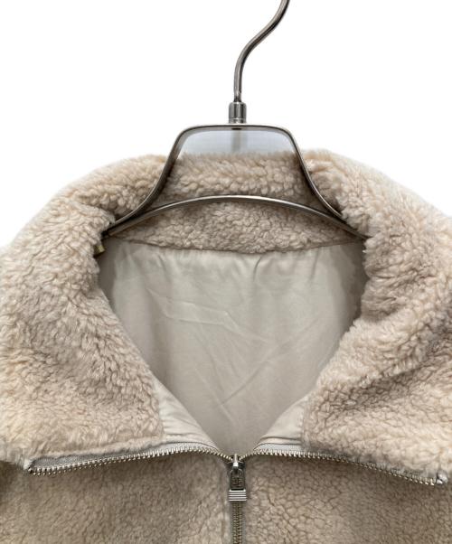 SLOBE IENA（スローブ イエナ）SLOBE IENA (スローブ イエナ) ボアスタンドベスト ベージュ サイズ:不明（実寸をご確認ください）の古着・服飾アイテム