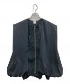e/rmイーアールエム）の古着「バルーンベスト」｜ブラック