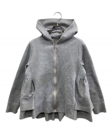 中古・古着通販】yori (ヨリ) ダンボールニットパーカー グレー サイズ