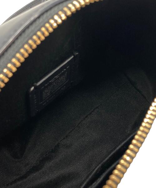 COACH（コーチ）COACH (コーチ) シグネチャーショルダーバッグ ブラウン×ブラックの古着・服飾アイテム