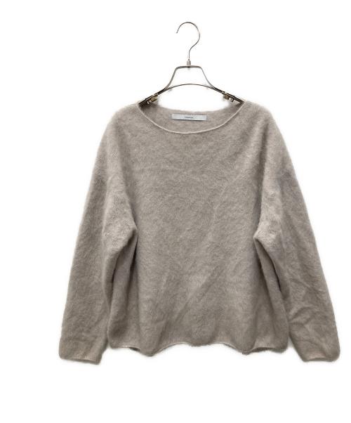 FRAMeWORK（フレームワーク）FRAMeWORK (フレームワーク) FOX/CASHMERE ボートネック プルオーバー ベージュ サイズ:表記無し(実寸ご確認ください）の古着・服飾アイテム