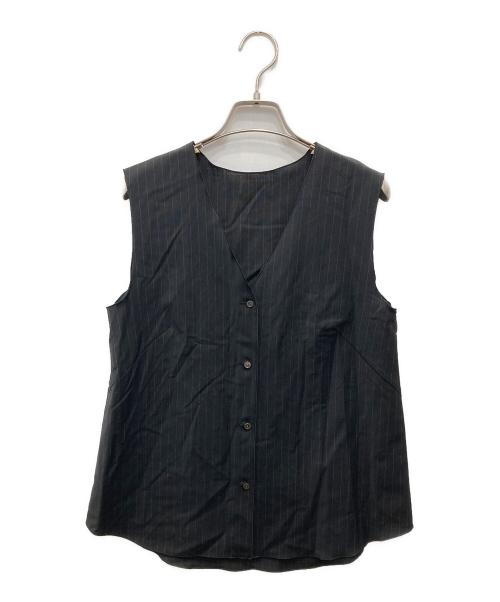 Plage（プラージュ）Plage (プラージュ) toropical ジレ ブラック サイズ:不明（実寸をご確認ください）の古着・服飾アイテム