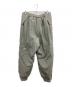 US ARMY (ユーエスアーミー) ECWCS LEVEL7 PRIMALOFT PANTS カーキ サイズ:MEDIUM：8000円