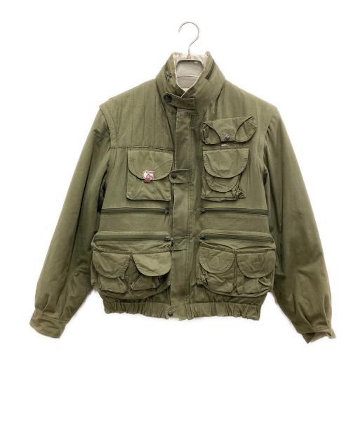 renoma PARIS（レノマ パリ）renoma PARIS (レノマ パリ) 80'sフォトグラファージャケット/PHOTOGRAPHER JACKET オリーブ サイズ:不明（実寸をご確認ください）の古着・服飾アイテム