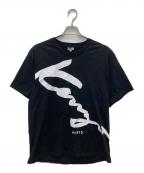 KENZOケンゾー）の古着「CURSIVE LOGO/カッシブ ロゴ」｜ホワイト×ブラック
