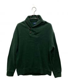 POLO RALPH LAUREN（ポロ・ラルフローレン）の古着「ポニー刺繍スウェット」｜グリーン