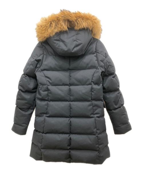 Pyrenex（ピレネックス）Pyrenex (ピレネックス) GRENOBLE  FURダウンコート ネイビー サイズ:38の古着・服飾アイテム