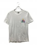 stussyステューシー）の古着「Billiards Tee/ビリヤード　ティー」｜ホワイト