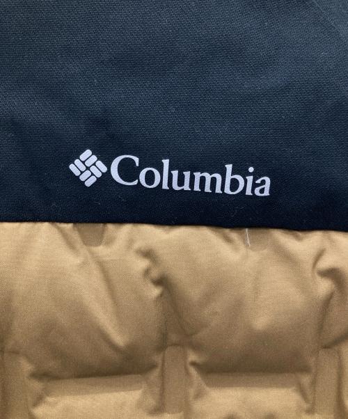 Columbia（コロンビア）Columbia (コロンビア) グランドトレック2ダウンフーディッドジャケット ブラック×ブラウン サイズ:Mの古着・服飾アイテム