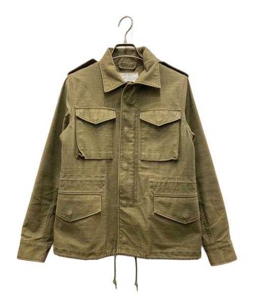 HYKE（ハイク）HYKE (ハイク) ミリタリージャケット カーキ サイズ:SMALLの古着・服飾アイテム