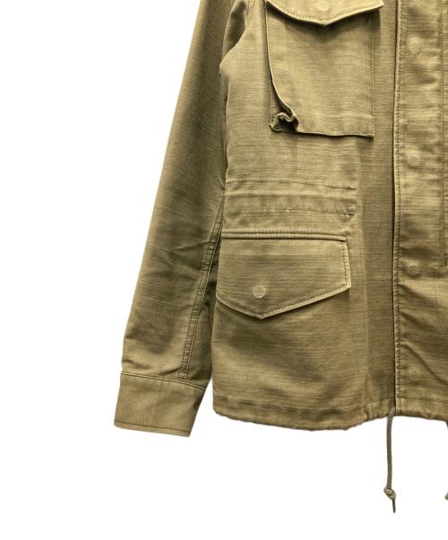 HYKE（ハイク）HYKE (ハイク) ミリタリージャケット カーキ サイズ:SMALLの古着・服飾アイテム