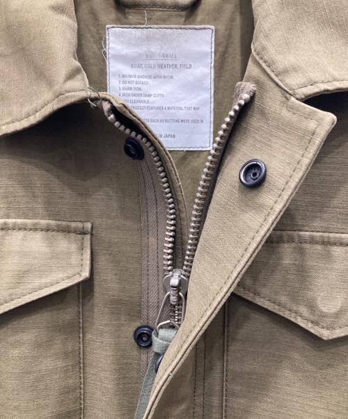 HYKE（ハイク）HYKE (ハイク) ミリタリージャケット カーキ サイズ:SMALLの古着・服飾アイテム