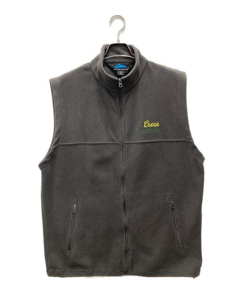 Creek Angler's Device（クリークアングラーズデヴァイス）Creek Angler's Device (クリークアングラーズデヴァイス) フリースベスト グレー サイズ:XLの古着・服飾アイテム