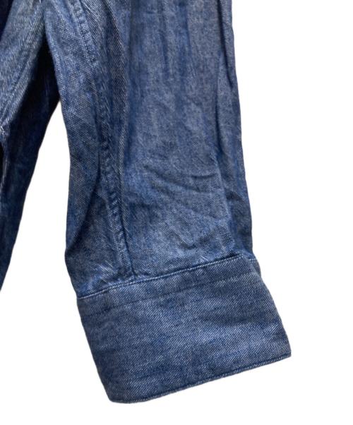 5525gallery（ゴーゴーニーゴーギャラリー）5525gallery (ゴーゴーニーゴーギャラリー) デニムシャツ ブルー サイズ:Mの古着・服飾アイテム