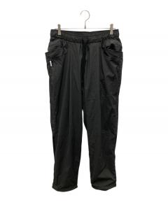 中古・古着通販】SEESEE (シーシー) ナイロンパンツ ブラック サイズ:M