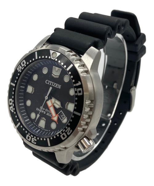 CITIZEN（シチズン）CITIZEN (シチズン) ダイバーズウォッチ ブラックの古着・服飾アイテム