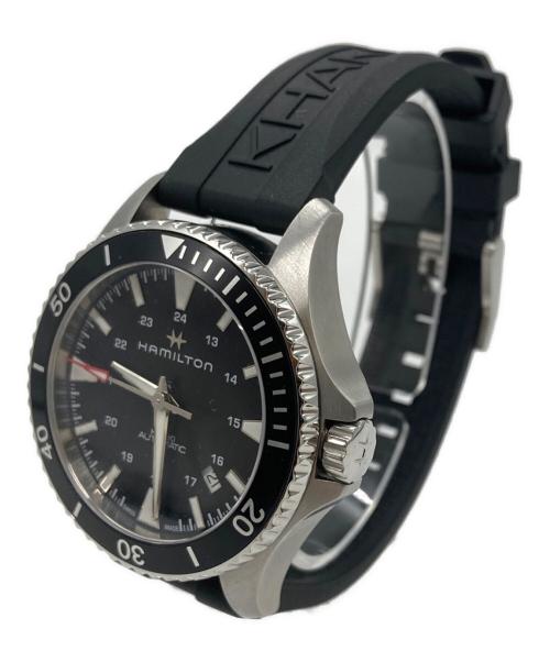 HAMILTON（ハミルトン）HAMILTON (ハミルトン) カーキ ネイビー スキューバーデイト ブラックの古着・服飾アイテム