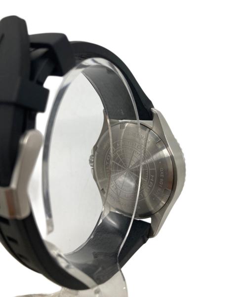 HAMILTON（ハミルトン）HAMILTON (ハミルトン) カーキ ネイビー スキューバーデイト ブラックの古着・服飾アイテム