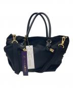 VIOLAd'OROヴィオラドーロ）の古着「BIANCA/ハンドバッグ」｜ブラック