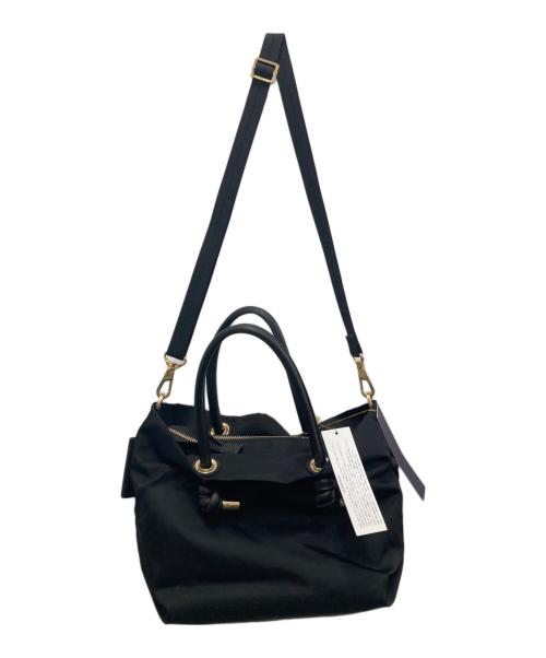 VIOLAd'ORO（ヴィオラドーロ）VIOLAd'ORO (ヴィオラドーロ) BIANCA/ハンドバッグ ブラック 未使用品の古着・服飾アイテム