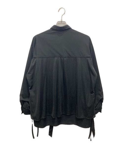 HARE（ハレ）HARE (ハレ) SHEER LAYERED SHIRT/シアー レイヤード シャツ ブラック サイズ:Ｓの古着・服飾アイテム