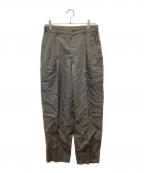 COMME des GARCONS HOMME PLUSコムデギャルソンオムプリュス）の古着「90'sタックパンツ」｜ベージュ