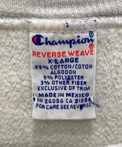 Champion（チャンピオン）Champion (チャンピオン) リバースウィーブスウェット グレー サイズ:XLの古着・服飾アイテム