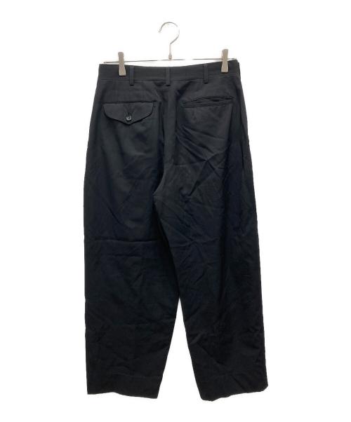 COMME des GARCONS HOMME PLUS（コムデギャルソンオムプリュス）COMME des GARCONS HOMME PLUS (コムデギャルソンオムプリュス) 2タックパンツ ブラック サイズ:Mの古着・服飾アイテム