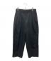 COMME des GARCONS HOMME PLUS（コムデギャルソンオムプリュス）の古着「2タックパンツ」｜ブラック