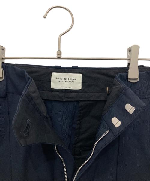 beautiful people（ビューティフルピープル）beautiful people (ビューティフルピープル) スラックス ネイビー サイズ:36の古着・服飾アイテム