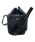 JIL SANDERジルサンダー）の古着「ドロースリングバッグ」｜ブラック