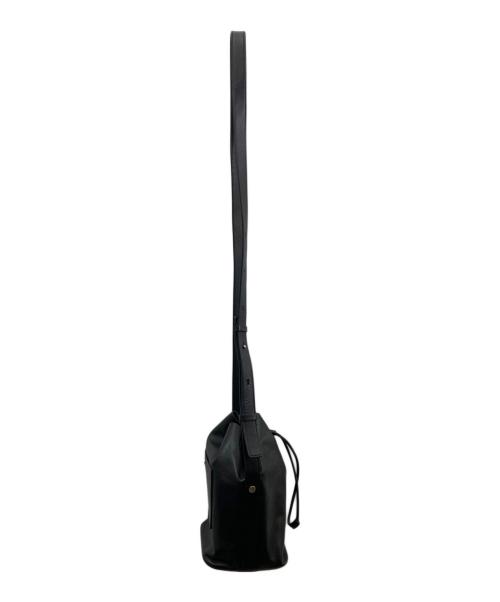 JIL SANDER（ジルサンダー）JIL SANDER (ジルサンダー) ドロースリングバッグ ブラックの古着・服飾アイテム