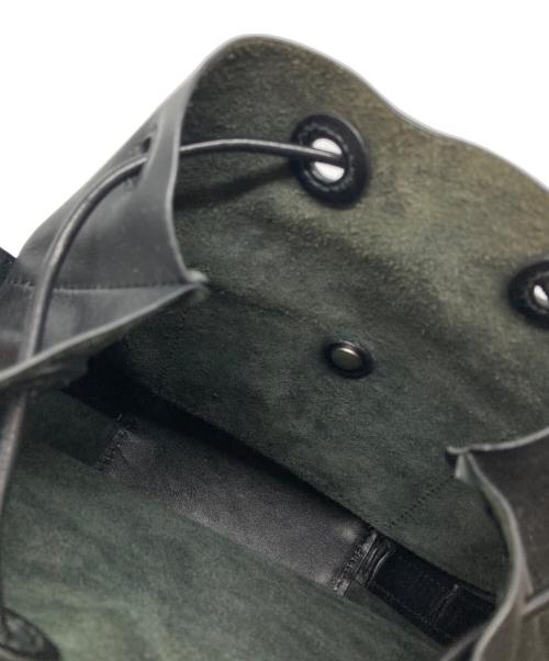 JIL SANDER（ジルサンダー）JIL SANDER (ジルサンダー) ドロースリングバッグ ブラックの古着・服飾アイテム
