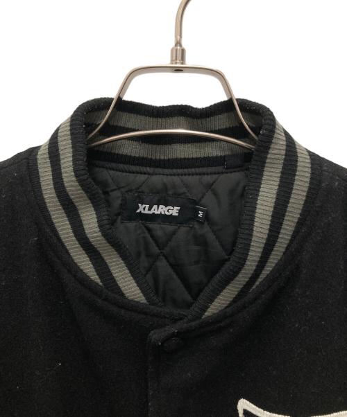 X-LARGE（エクストララージ）X-LARGE (エクストララージ) OG VARSITY JACKET/オージー ヴァーシティ ジャケット ブラック サイズ:Mの古着・服飾アイテム