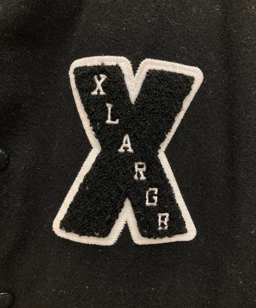 X-LARGE（エクストララージ）X-LARGE (エクストララージ) OG VARSITY JACKET/オージー ヴァーシティ ジャケット ブラック サイズ:Mの古着・服飾アイテム