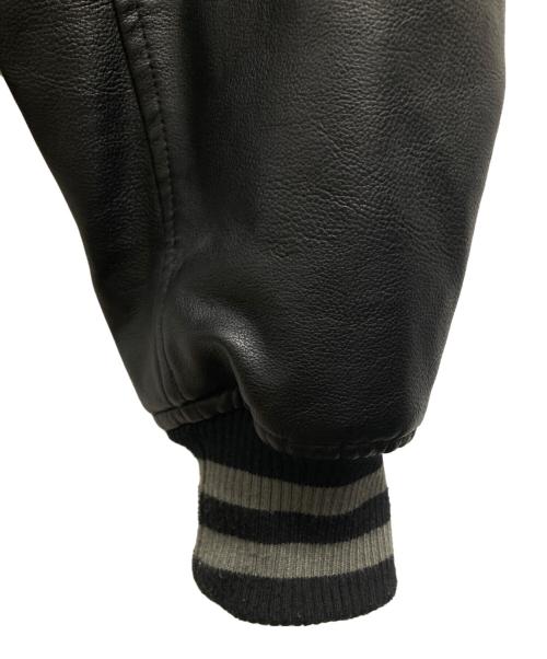 X-LARGE（エクストララージ）X-LARGE (エクストララージ) OG VARSITY JACKET/オージー ヴァーシティ ジャケット ブラック サイズ:Mの古着・服飾アイテム