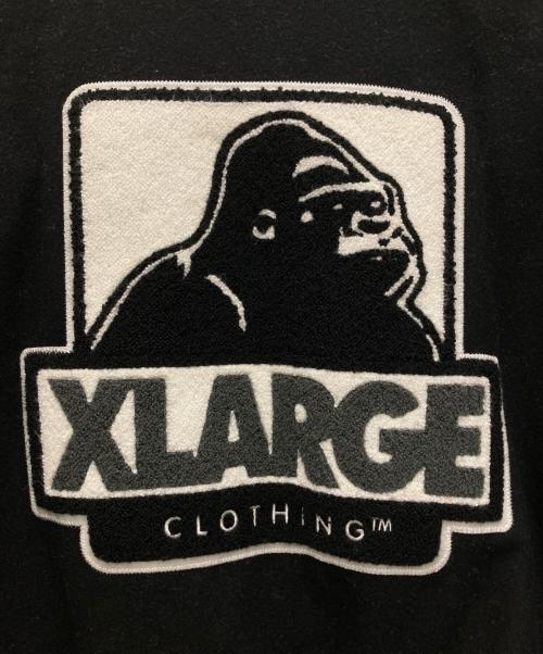 X-LARGE（エクストララージ）X-LARGE (エクストララージ) OG VARSITY JACKET/オージー ヴァーシティ ジャケット ブラック サイズ:Mの古着・服飾アイテム