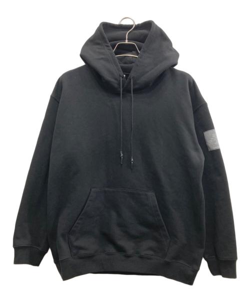 N.HOOLYWOOD（エヌ ハリウッド）N.HOOLYWOOD (エヌ ハリウッド) TEST PRODUCT EXCHANGE SERVICE / HOODED SWEATSHIRT ブラック サイズ:38の古着・服飾アイテム