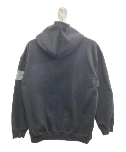 N.HOOLYWOOD（エヌ ハリウッド）N.HOOLYWOOD (エヌ ハリウッド) TEST PRODUCT EXCHANGE SERVICE / HOODED SWEATSHIRT ブラック サイズ:38の古着・服飾アイテム