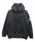 N.HOOLYWOOD（エヌ ハリウッド）の古着「TEST PRODUCT EXCHANGE SERVICE / HOODED SWEATSHIRT」｜ブラック