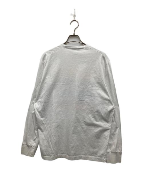 DSQUARED2（ディースクエアード）DSQUARED2 (ディースクエアード) ロングスリーブカットソー ホワイト サイズ:XLの古着・服飾アイテム