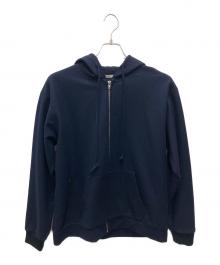 moncao（モンサオ）の古着「ジップパーカー」｜ネイビー