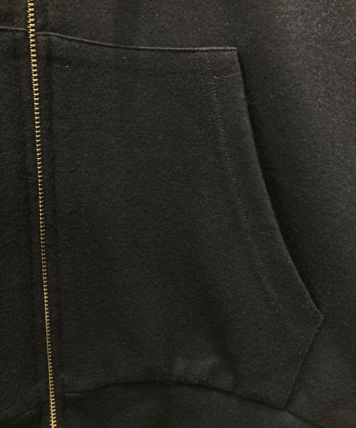 moncao（モンサオ）moncao (モンサオ) ジップパーカー ネイビー サイズ:Lの古着・服飾アイテム