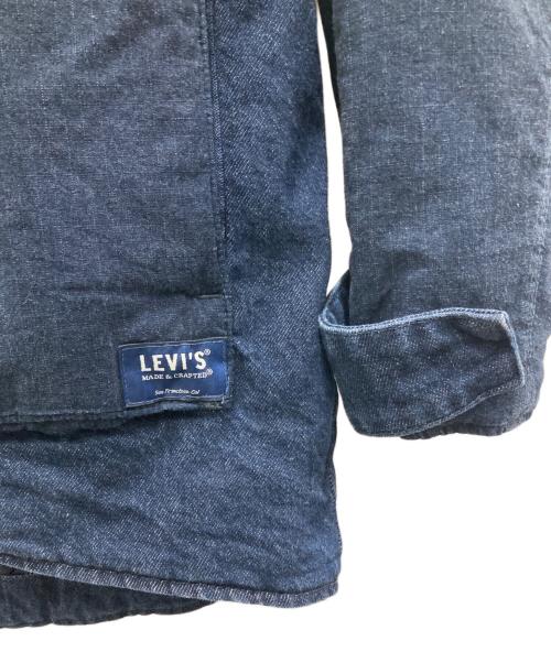 LEVI'S MADE&CRAFTED（リーバイスメイドクラフテッド）LEVI'S MADE&CRAFTED (リーバイスメイドクラフテッド) デニムマウンテンコート ネイビー サイズ:Lの古着・服飾アイテム