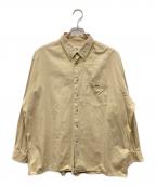 LACOSTEラコステ）の古着「ボタンダウンシャツ」｜ベージュ