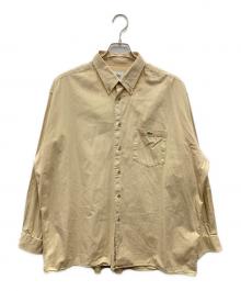 LACOSTE（ラコステ）の古着「ボタンダウンシャツ」｜ベージュ