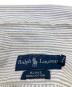 中古・古着 RALPH LAUREN (ラルフローレン) S/Sストライプシャツ ホワイト×ブルー サイズ:L：4000円