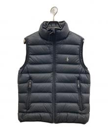 POLO RALPH LAUREN（ポロ・ラルフローレン）の古着「ダウンベスト」｜ブラック